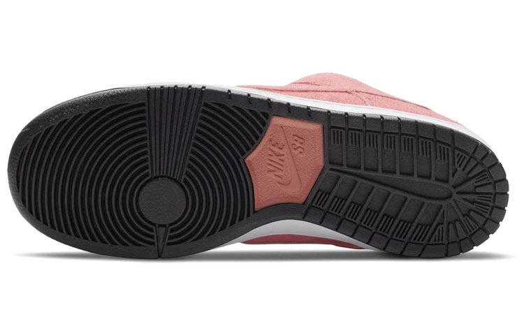 Мужские кроссовки Nike Dunk SB Pro PRM "pink pig" (розовые) — фото 6