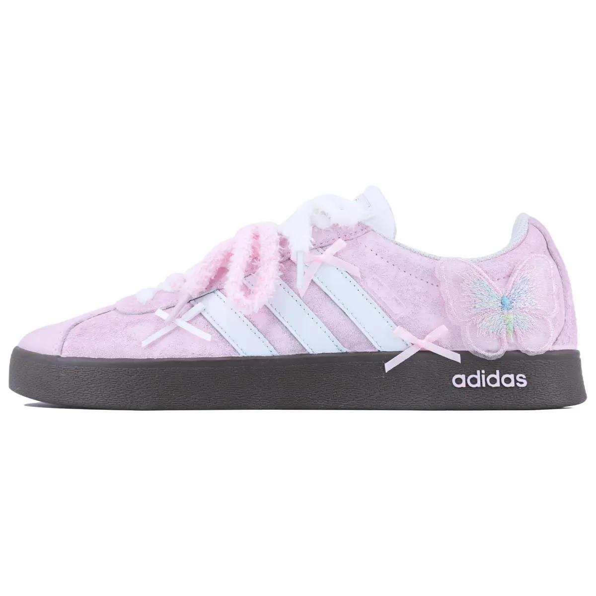 Adidas VL COURT 2.0 Low top Skateboard Shoes Unisex Pink