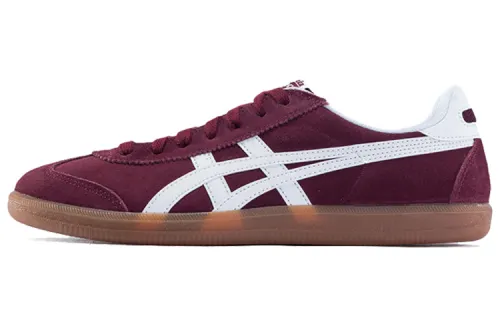 Onitsuka Tiger Tokuten Casual Abrasion Resistant Balance Low top Skateboard Shoes Unisex Burgundy
