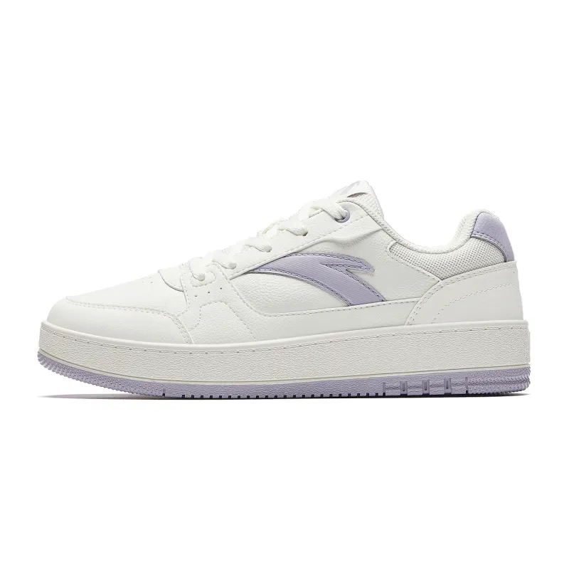 Anta Original 2 Low top Skateboard Shoes Women's White Purple