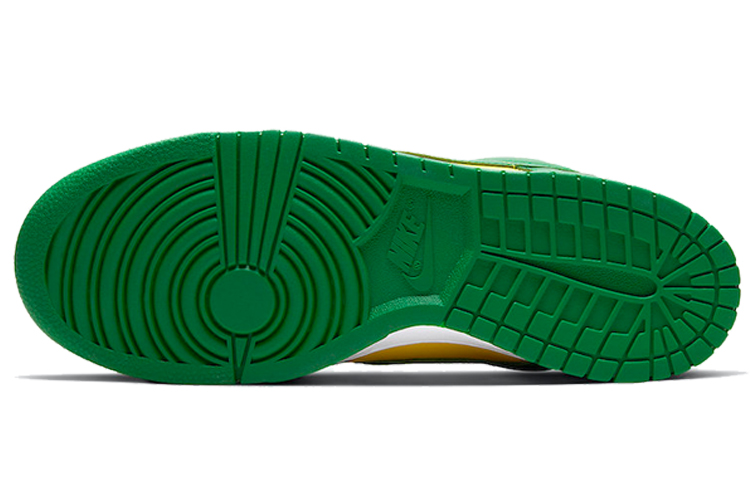 Кроссовки Nike Dunk Brazil (желто-зеленые) — фото 6