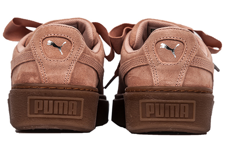Женские кеды PUMA Suede (розовые) — фото 4