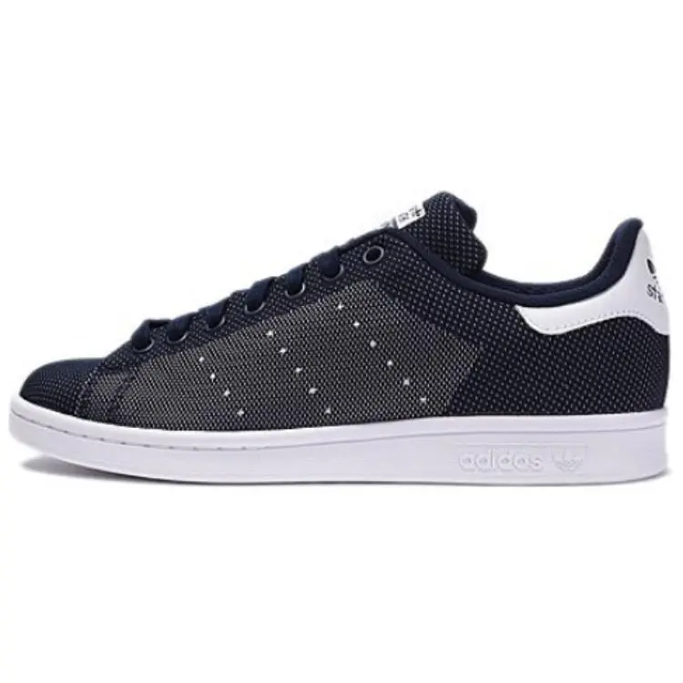Adidas Originals Stan Smith Versatile Slip Resistant Abrasion Resistant Low top Skateboard Shoes Unisex Blue