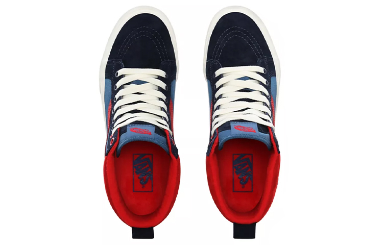 Кеды Vans SK8 (синий / красный) — фото 4