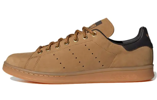 Adidas Originals StanSmith Comfortable Abrasion Resistant Low top Skateboard Shoes Men's Brown