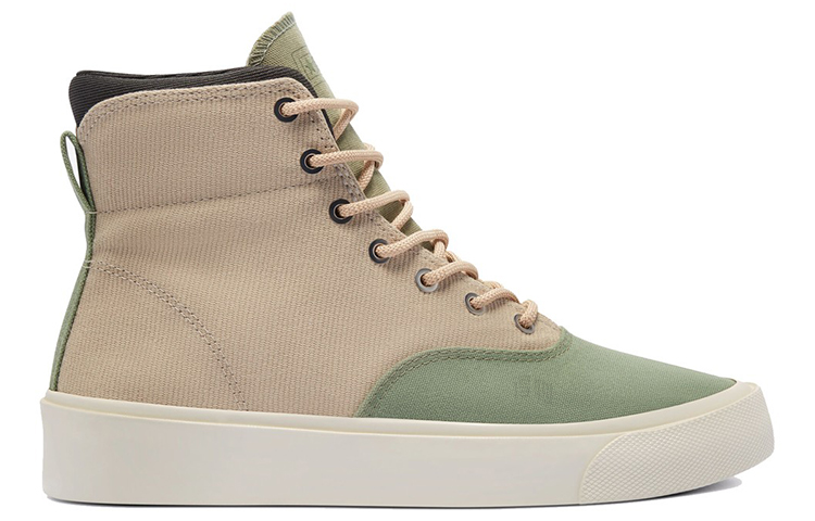 Кеды Converse Skidgrip Jungle Cloth High (оливково-зеленые) — фото 2