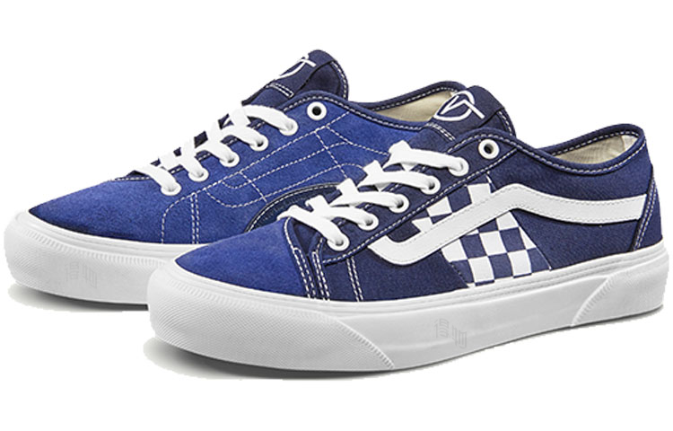 Кеды Vans Bess Ni Check Off (темно-синие) — фото 3