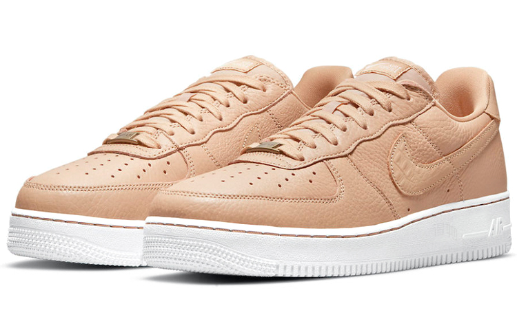 Мужские кроссовки Nike Air Force 1 Low Craft "Vachetta Tan" (светло-коричневые) — 淡棕/白 — фото 3