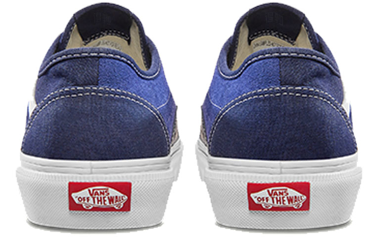 Кеды Vans Bess Ni Check Off (темно-синие) — фото 5