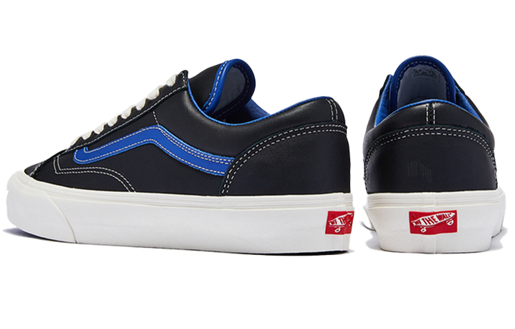 Кеды Vans Style 36 (черно-синие) — фото 3