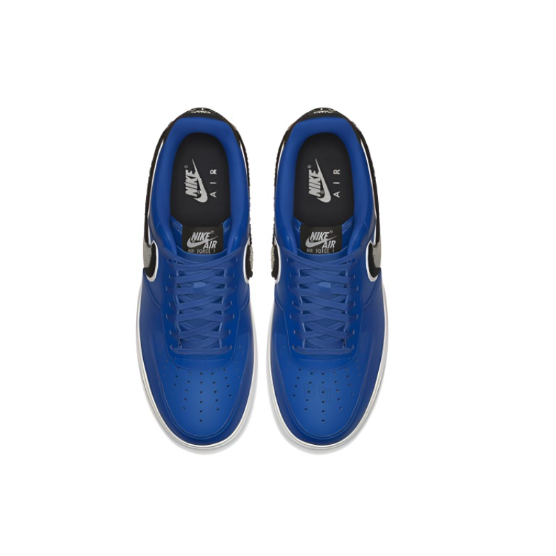 Кеды Nike Air Force 1 07 LV8 3D (синие) — Синий — фото 4