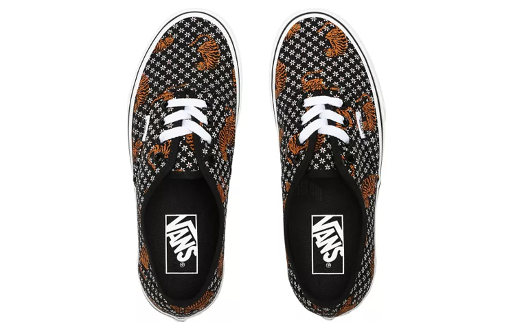 Женские кеды Vans Authentic (черные) — фото 4