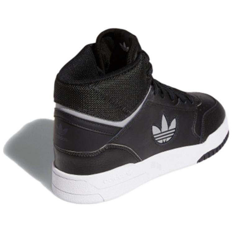 Женские кеды adidas originals Drop Step XL (черные) — фото 4