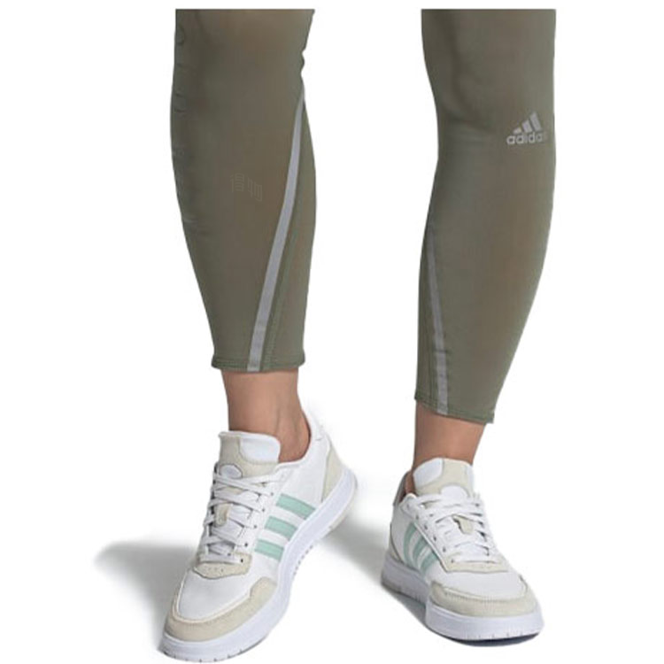 Женские кеды adidas Courtmaster (светло-зеленый) — фото 7