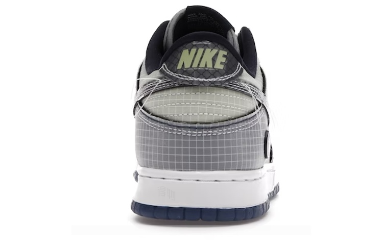 Унисекс кеды Union x Nike Dunk Pistachio (серо-зеленые) — фото 4