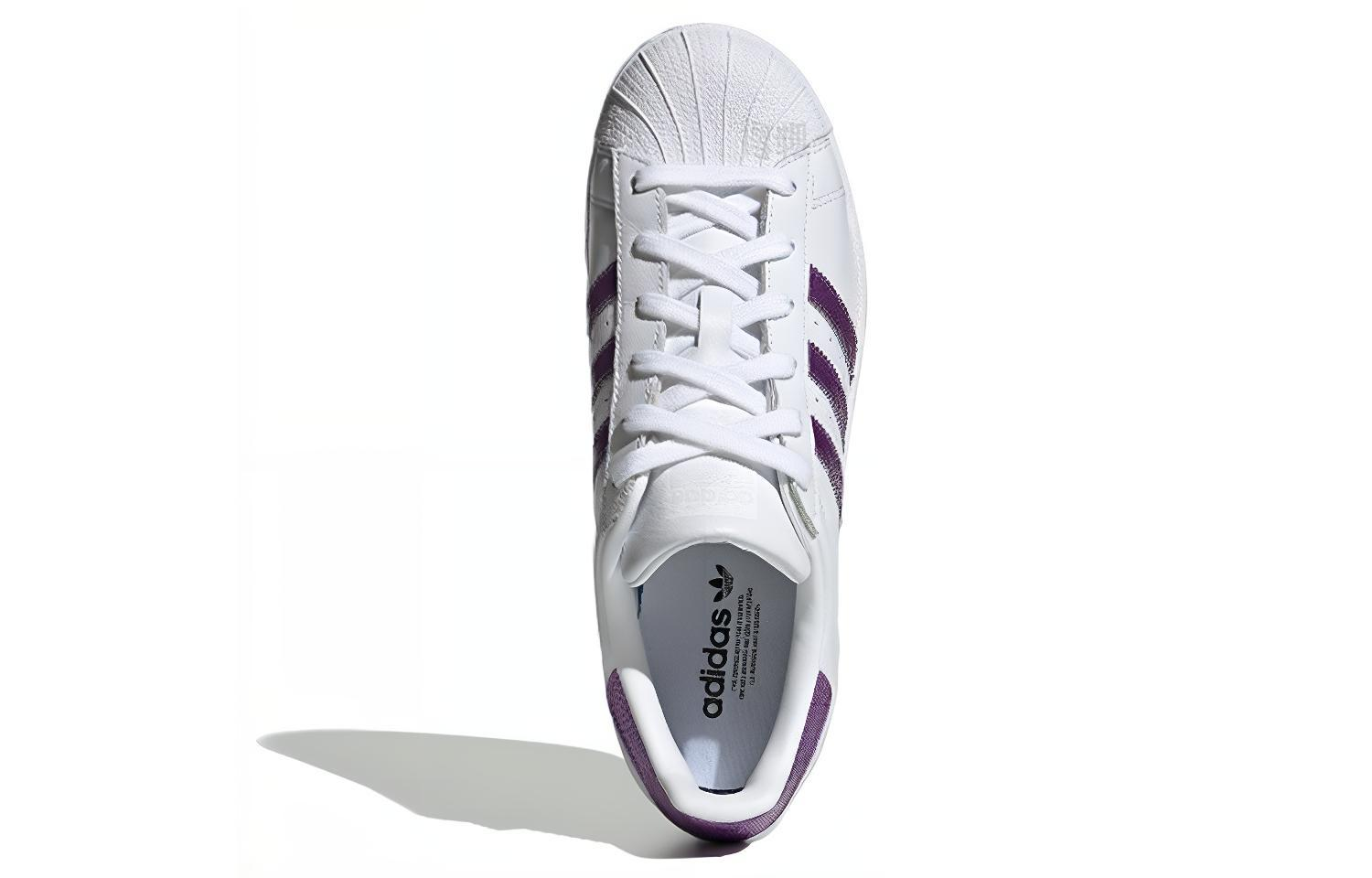 Женские кроссовки adidas originals SUPERSTAR (белый) — фото 4