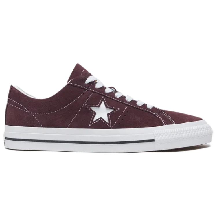 Кеды Converse One Star Pro (коричнево-белые) — фото 2