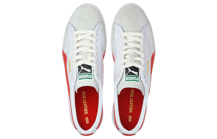 Кеды PUMA Basket Vtg (белый / серый / красный) — фото 4