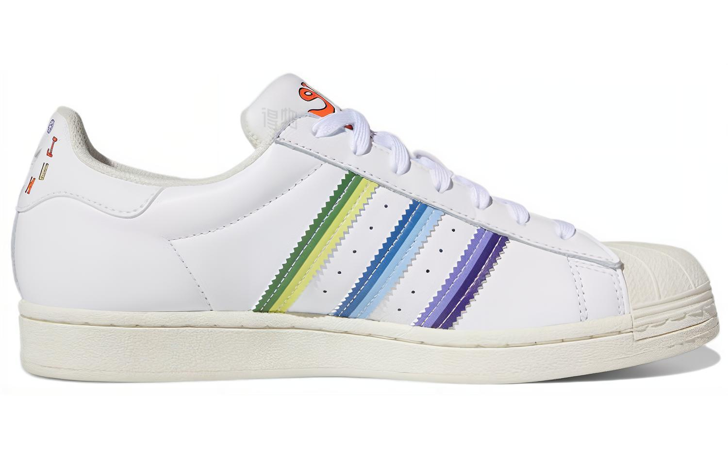 Кеды adidas originals Superstar Pride (белые) — фото 2