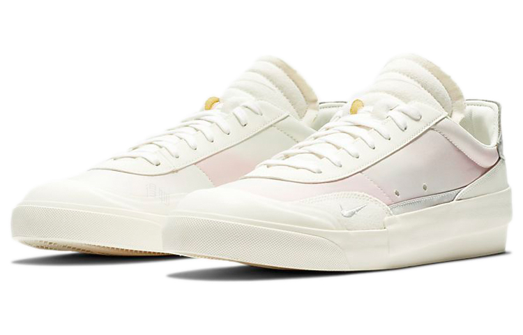 Кеды Nike Drop-Type SE PU (белый / розовый) — фото 3