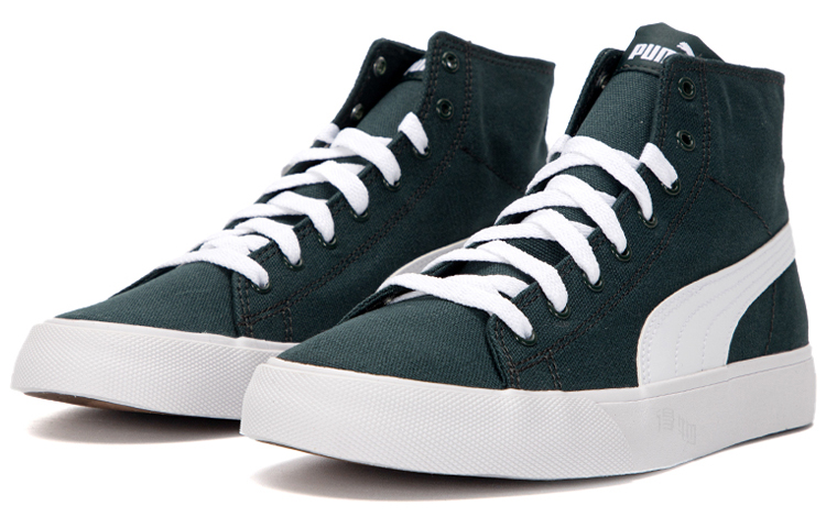Унисекс кеды PUMA Bari Mid (темно-зеленые) — фото 3