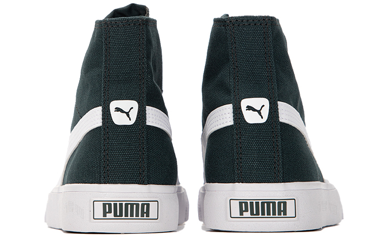 Унисекс кеды PUMA Bari Mid (темно-зеленые) — фото 5