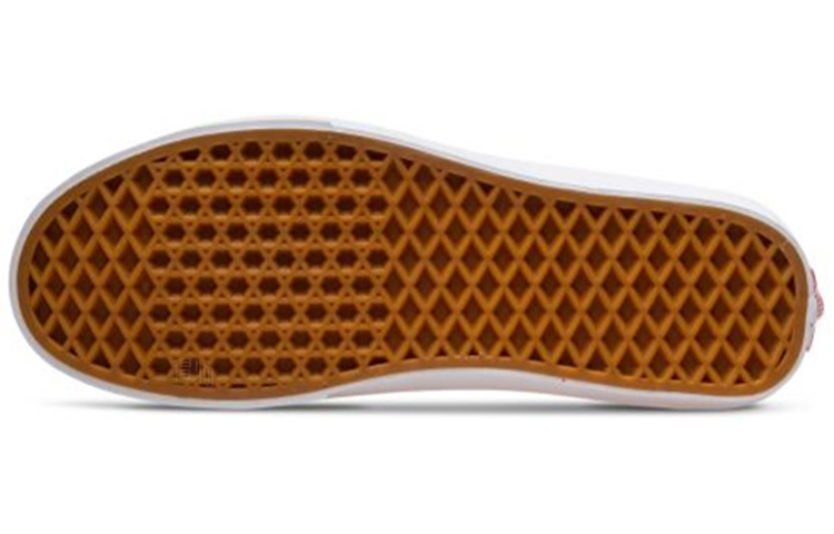 Кеды Vans SK8 BMX CHECKERBOARD (желто-белые) — фото 5