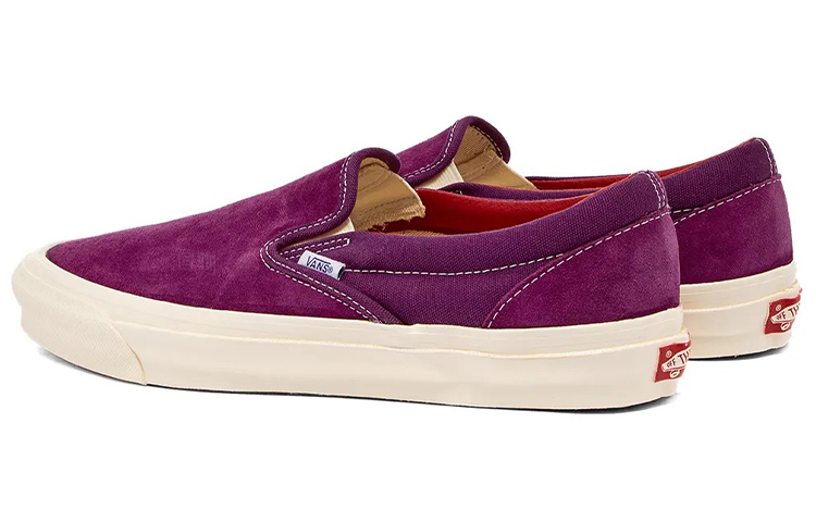 Кеды Vans slip-on LX (фиолетовые) — фото 4