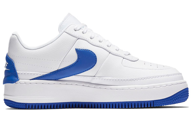 Женские кеды Nike Air Force 1 Jester XX (бело-синие) — Синийбелый — фото 2