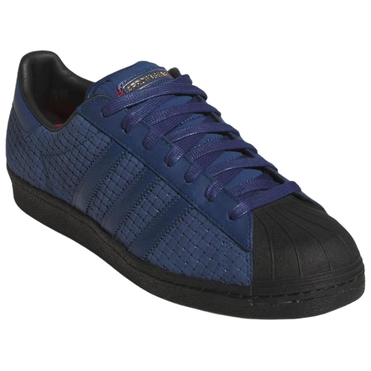 Кеды adidas originals × Arrow & Beast SUPERSTAR ADV (синий) — фото 2