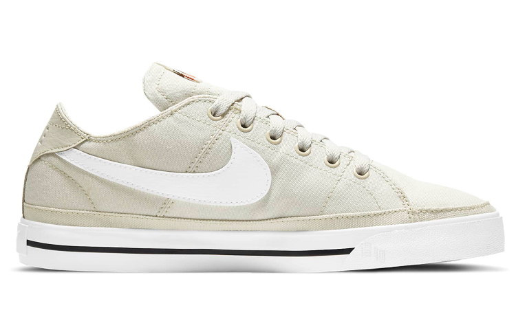 Женские кеды Nike Court Legacy CNVS (бежевые) — фото 2