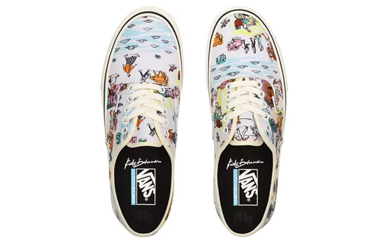 Кеды Vans Authentic (белые) — фото 4