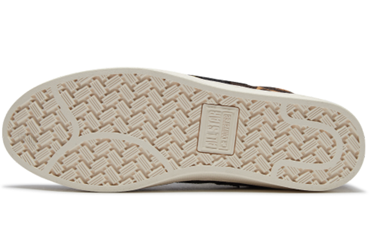 Кеды Converse Cons Pro Leather (желто-черно-белые) — Жёлтый / чёрный / белый — фото 5