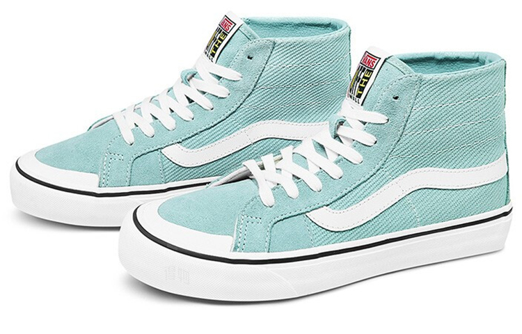 Женские кеды Vans SK8 138 Decon Sf (голубые) — 天蓝色 — фото 2