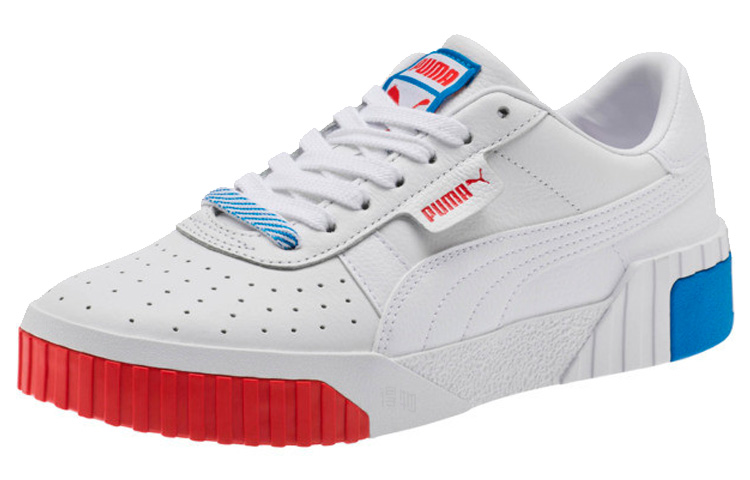 Женские кеды PUMA Cali (бело-голубые) — фото 4