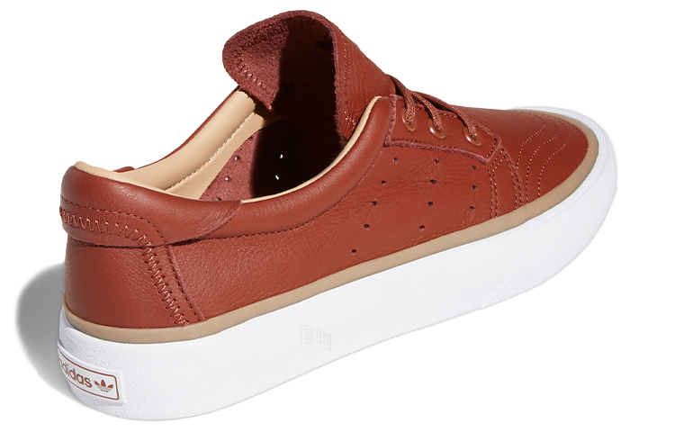 Мужские кеды adidas originals Coronado (коричнево-белые) — Коричневый / белый — фото 4