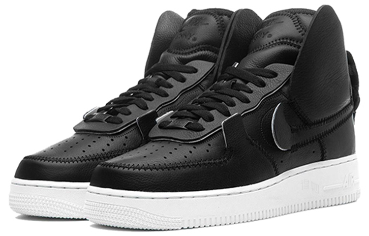 Кеды Nike Air Force 1 High (черный) — Чёрный — фото 3