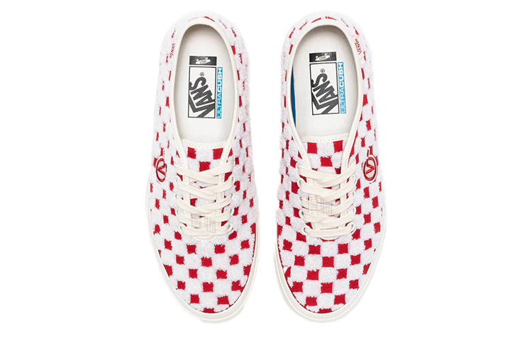 Кеды Vans Authentic One Piece One-Piece LX (красно-белые) — Красный / белый — фото 3