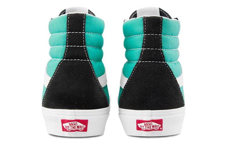 Кеды Vans SK8 (зелено-черные) — фото 5