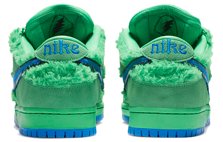 Кеды Nike Dunk SB Green Bear (сине-зеленая) — фото 5