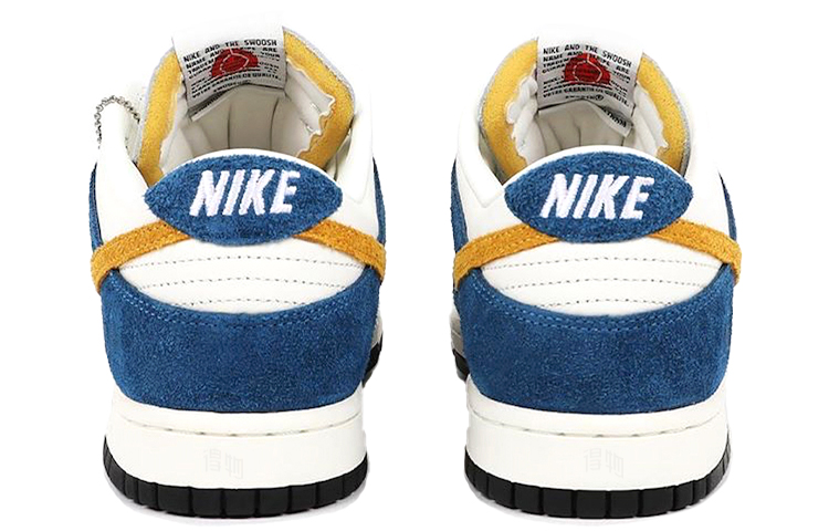 Кеды Nike Dunk Kasina "80s Bus" (сине-желтые) — фото 5