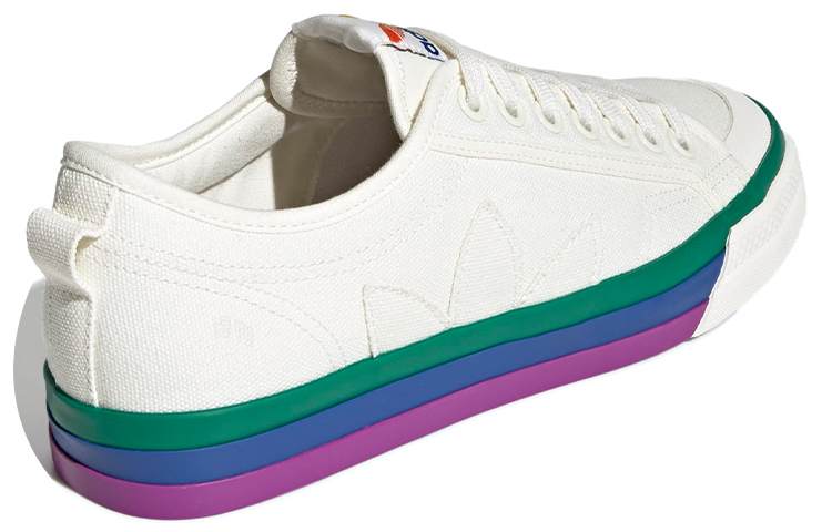Кеды adidas originals NIZZA Pride (разноцветные) — фото 4