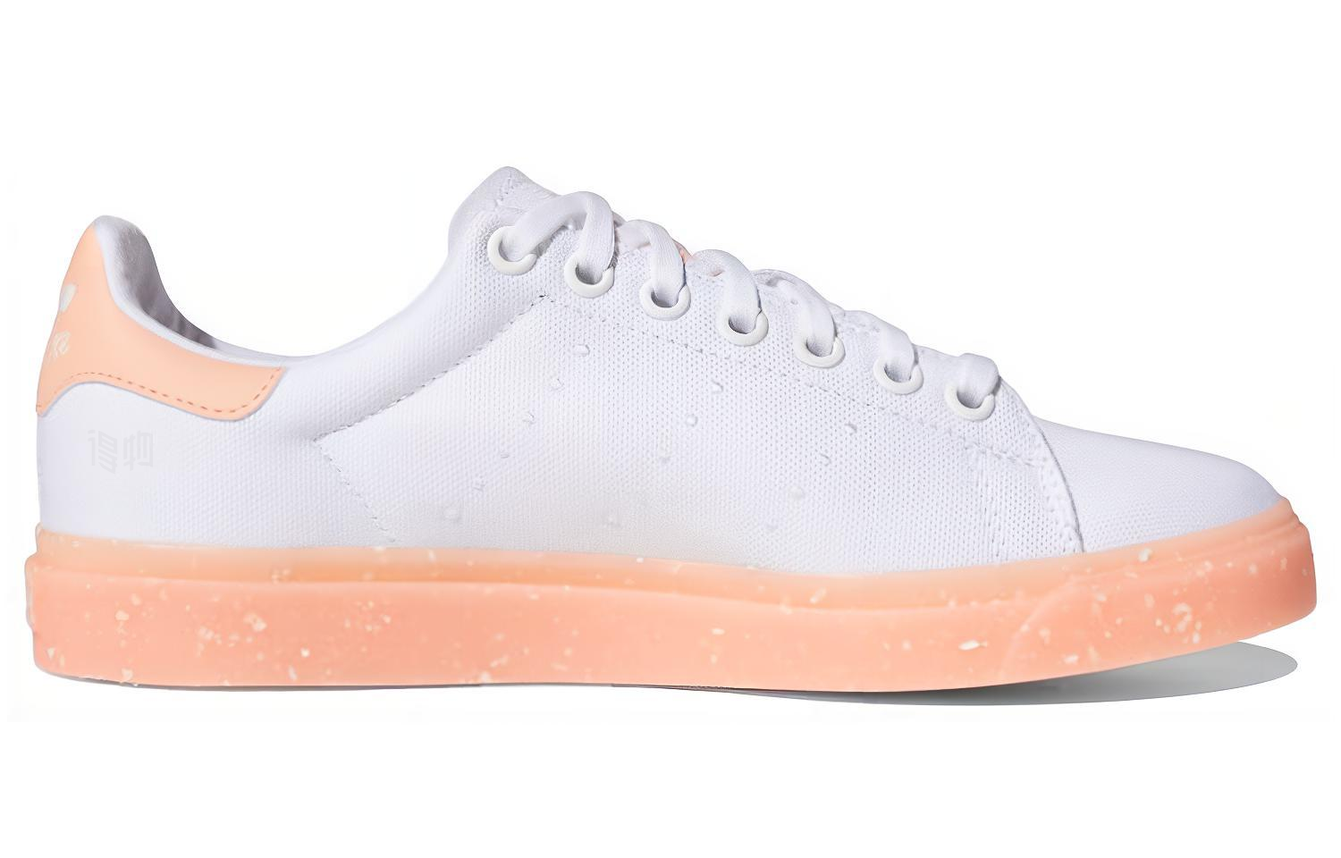 Женские кеды adidas originals StanSmith Vulc (розово-белые) — фото 2
