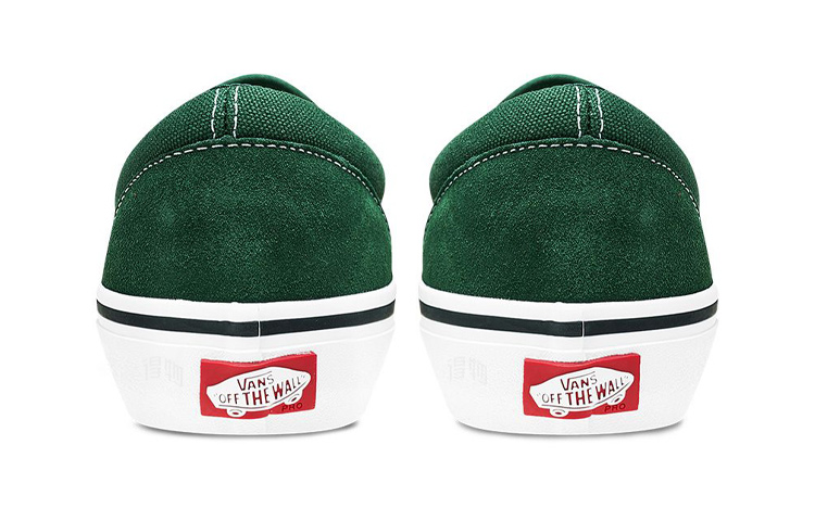 Кеды Vans Slip-On Canvas (зеленые) — фото 5