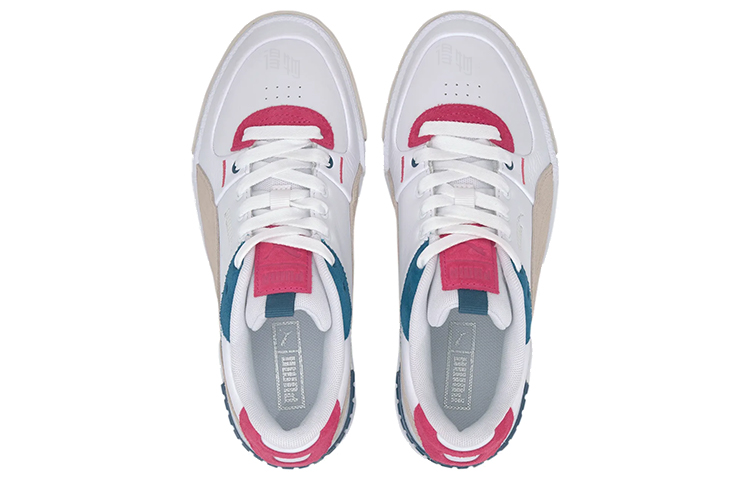 Женские кеды PUMA Cali Sport Mix (бело-сине-красные) — фото 3
