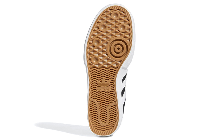 Мужские кеды adidas originals Matchbreak Super (черно-белые) — Чёрный / белый — фото 6