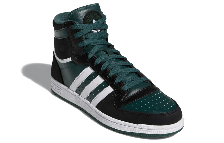 Кеды adidas originals Top ten (зелено-белые) — фото 3