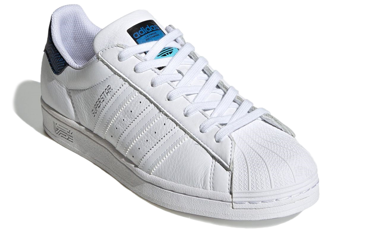 Кроссовки adidas originals SUPERSTAR (темно-синий / белый) — Тёмно-синий / белый — фото 3