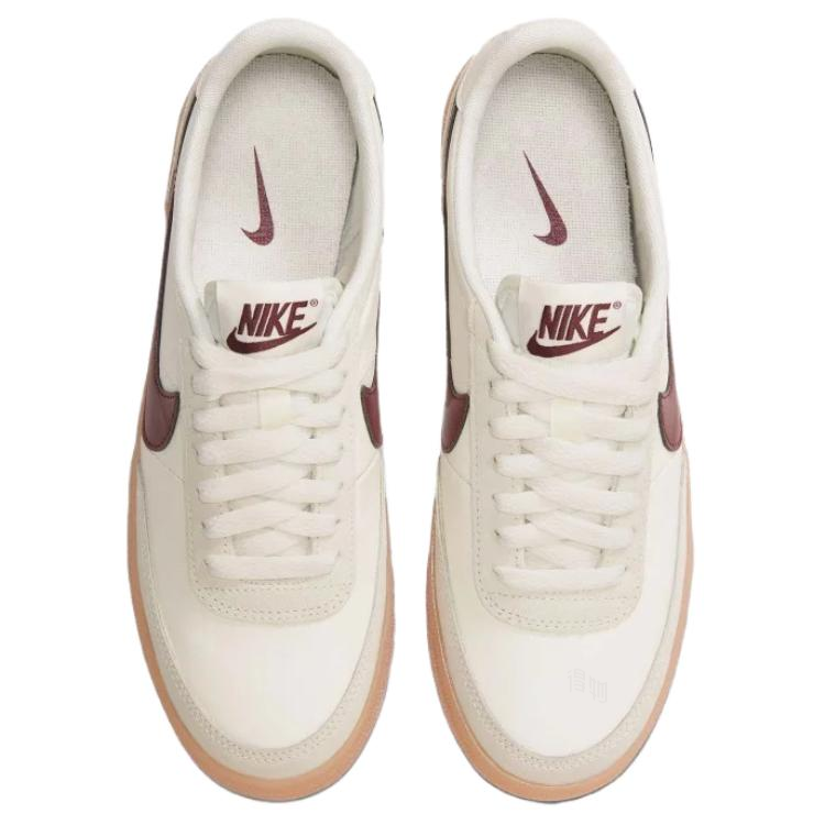 Женские кеды Nike Killshot (бело-коричневые) — Белыйкоричневый — фото 3