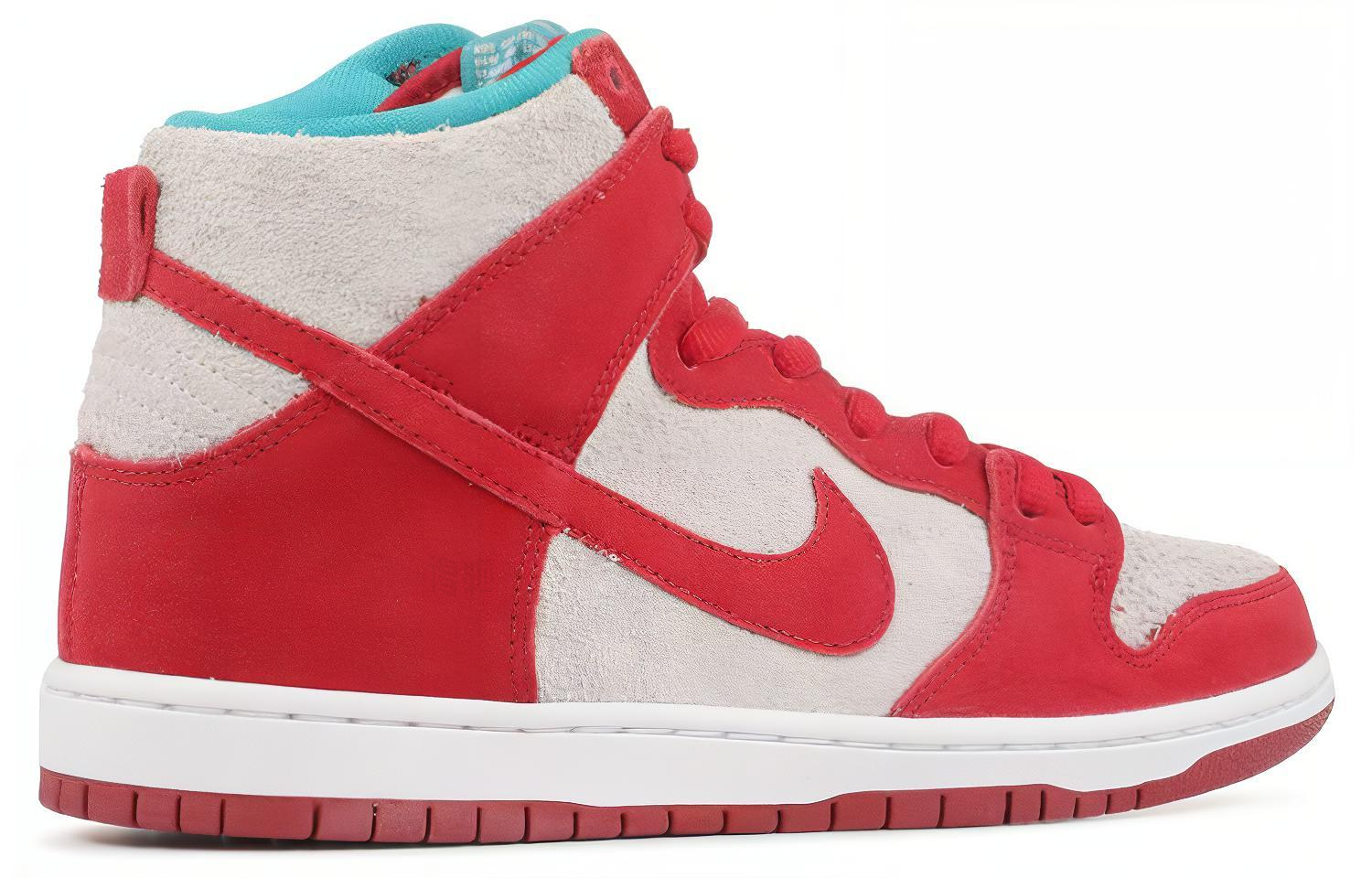 Мужские кроссовки Nike Dunk SB Dr. Seuss (красно-белые) — 体育红/体育红/白 — фото 4